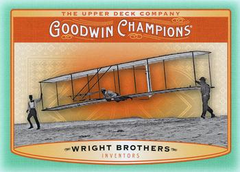 2019 Upper Deck Goodwin Champions - Turquoise #92 Orville Wright / Wilbur Wright Front