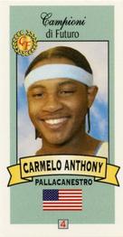 2003-04 Firenze Campioni di Futuro (Future Stars) #4 Carmelo Anthony Front