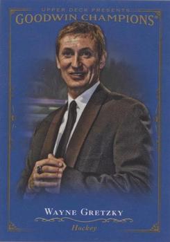 2016 Upper Deck Goodwin Champions - Royal Blue #2 Wayne Gretzky Front