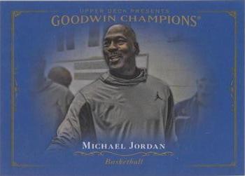 2016 Upper Deck Goodwin Champions - Royal Blue #51 Michael Jordan Front