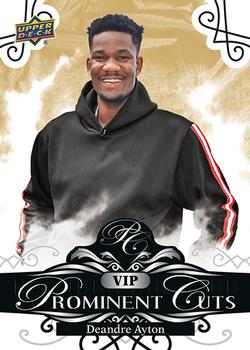 2019 Upper Deck The National VIP Prominent Cuts #VIP-5 Deandre Ayton Front