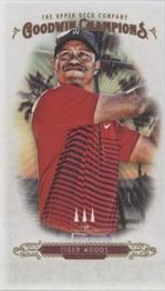2018 Upper Deck Goodwin Champions - Minis Blank Back #NNO Tiger Woods Front