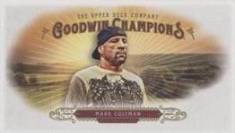 2018 Upper Deck Goodwin Champions - Minis Blank Back #NNO Mark Coleman Front