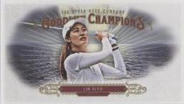 2018 Upper Deck Goodwin Champions - Minis Blank Back #NNO Lin Xiyu Front