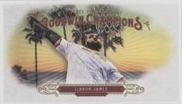 2018 Upper Deck Goodwin Champions - Minis Blank Back #NNO LeBron James Front