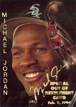 1993-95 Sports Stars USA (unlicensed) #87 Michael Jordan Front