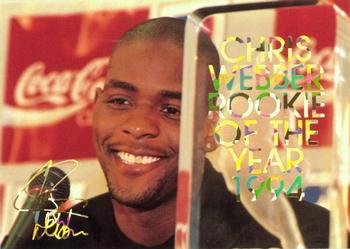 1993-95 Sports Stars USA (unlicensed) #126 Chris Webber Front