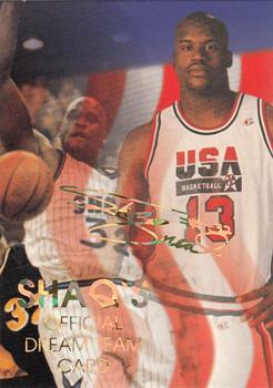 1993-95 Sports Stars USA (unlicensed) #166 Shaquille O'Neal Front