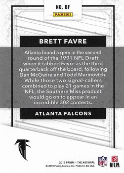2019 Panini The National - Legends #BF Brett Favre Back