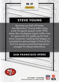 2019 Panini The National - Legends Rainbow Spokes #SY Steve Young Back