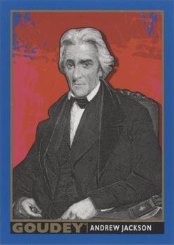 2017 Upper Deck Goodwin Champions - Goudey Presidents Royal Blue #GP7 Andrew Jackson Front