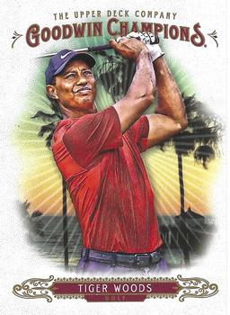 2018 Upper Deck Goodwin Champions - Photo Variations #20 Tiger Woods Front
