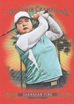 2018 Upper Deck Goodwin Champions - Photo Variations Red #4 Shanshan Feng Front