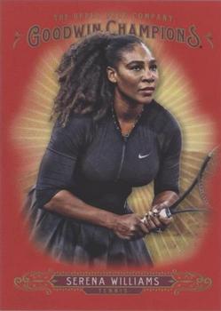 2018 Upper Deck Goodwin Champions - Photo Variations Red #10 Serena Williams Front