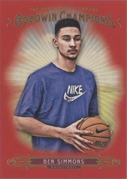 2018 Upper Deck Goodwin Champions - Photo Variations Red #25 Ben Simmons Front