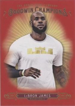 2018 Upper Deck Goodwin Champions - Photo Variations Red #50 LeBron James Front