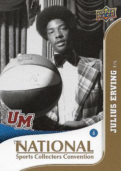 2010 Upper Deck The National Sports Convention #NSC-5 Julius Erving Front