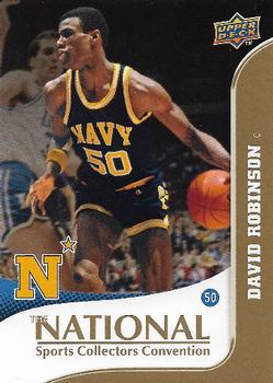 2010 Upper Deck The National Sports Convention #NSC-19 David Robinson Front