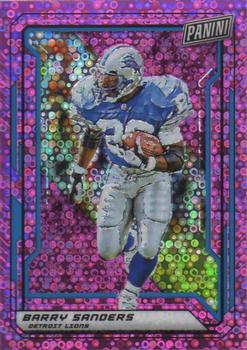 2019 Panini National Convention VIP Gold Packs - Pink Disco Prizm #11 Barry Sanders Front