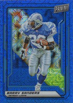 2019 Panini National Convention VIP Gold Packs - Blue Mojo Prizm #11 Barry Sanders Front