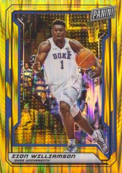 2019 Panini National Convention VIP Gold Packs - Gold Prizm #94 Zion Williamson Front