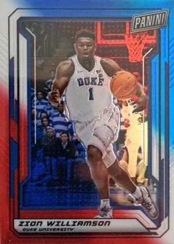 2019 Panini National Convention VIP Gold Packs - Red, White & Blue Prizm #94 Zion Williamson Front