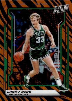 2019 Panini National Convention VIP Gold Packs - Tiger Stripe Prizm #32 Larry Bird Front