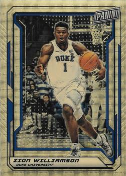 2019 Panini National Convention VIP Gold Packs - Gold Vinyl Prizm #94 Zion Williamson Front