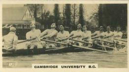 1926 Lambert & Butler Who’s Who in Sport #11 Cambridge Univeristy B.C. Front