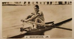 1926 Lambert & Butler Who’s Who in Sport #47 Jack Beresford Front