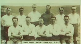 1926 Lambert & Butler Who’s Who in Sport #49 Bolton Wanderers F.C. Front
