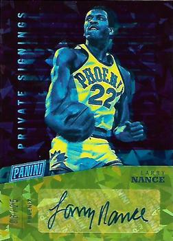 2019 Panini The National - Private Signings #LN Larry Nance Front