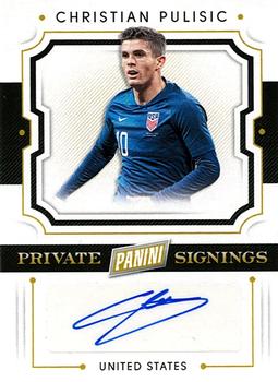 2019 Panini Father's Day - Private Signings #CP Christian Pulisic Front