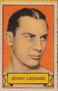 1937 Kellogg's Pep Sports Stamps #NNO Benny Leonard Front