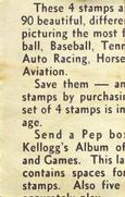 1937 Kellogg's Pep Sports Stamps #NNO Mickey Walker Back
