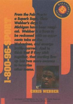 1993 Ballstreet News - Platinum #NNO Chris Webber Back