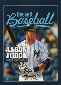 2017 Beckett National Convention Cover Promos #NNO Mickey Mantle / Aaron Judge Back