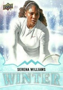 2019 Upper Deck Singles Day Winter #W6 Serena Williams Front