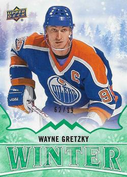 2019 Upper Deck Singles Day Winter - Bounty Green #W4 Wayne Gretzky Front