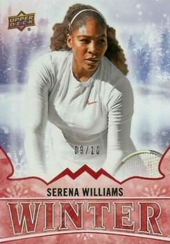 2019 Upper Deck Singles Day Winter - Bounty Red #W6 Serena Williams Front