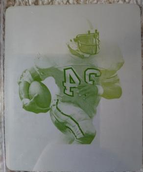 2018 Leaf Originals Metal - Printing Plates Yellow #17 Earl Campbell Front