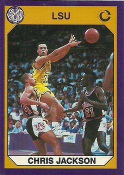 1990 Collegiate Collection LSU Tigers - Promos #2 Chris Jackson Front