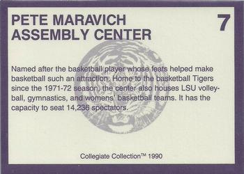 1990 Collegiate Collection LSU Tigers - Promos #7 Pete Maravich Center Back