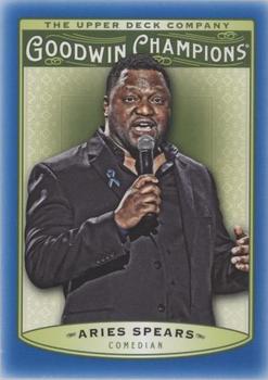 2019 Upper Deck Goodwin Champions - Royal Blue #29 Aries Spears Front