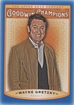 2019 Upper Deck Goodwin Champions - Royal Blue #40 Wayne Gretzky Front