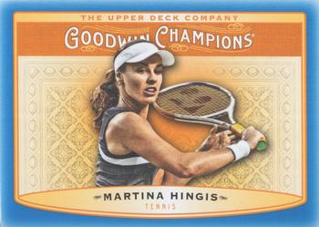 2019 Upper Deck Goodwin Champions - Royal Blue #55 Martina Hingis Front