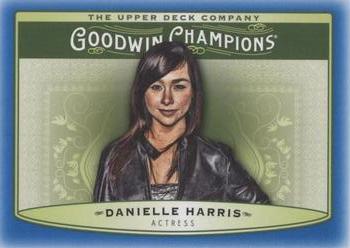 2019 Upper Deck Goodwin Champions - Royal Blue #62 Danielle Harris Front