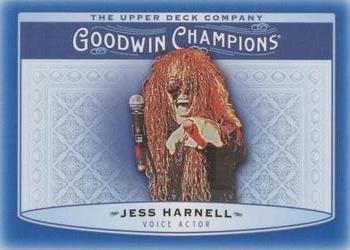 2019 Upper Deck Goodwin Champions - Royal Blue #63 Jess Harnell Front