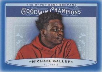 2019 Upper Deck Goodwin Champions - Royal Blue #69 Michael Gallup Front