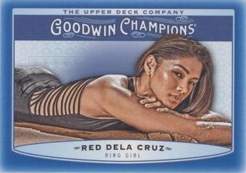 2019 Upper Deck Goodwin Champions - Royal Blue #89 Red Dela Cruz Front